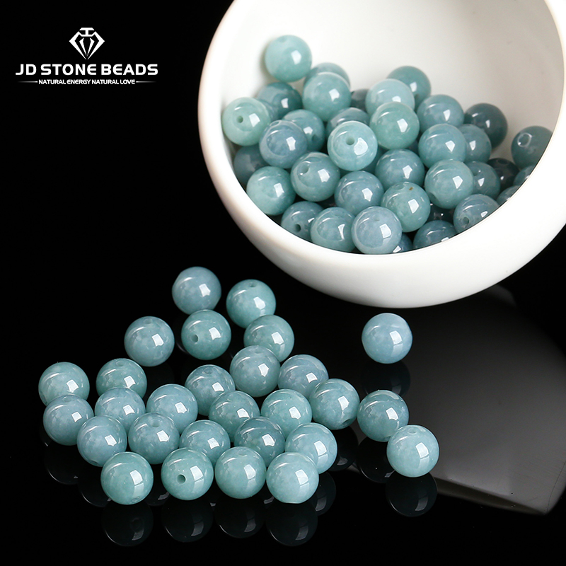 Jewelry Making Gemstones - 10 Pcs/lot Natural Guatemala Green Jadeite