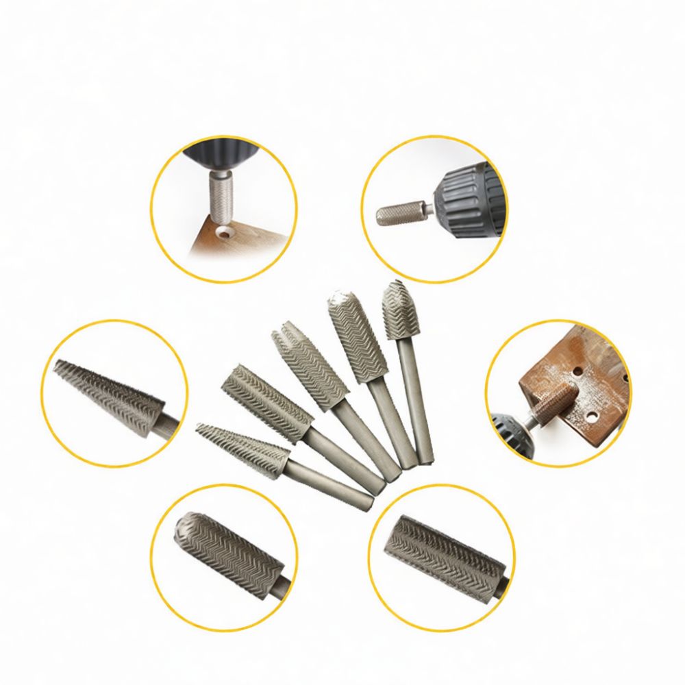 Jewelry Making Drill - Steel Grinding Burrs Kit Rotary Tool