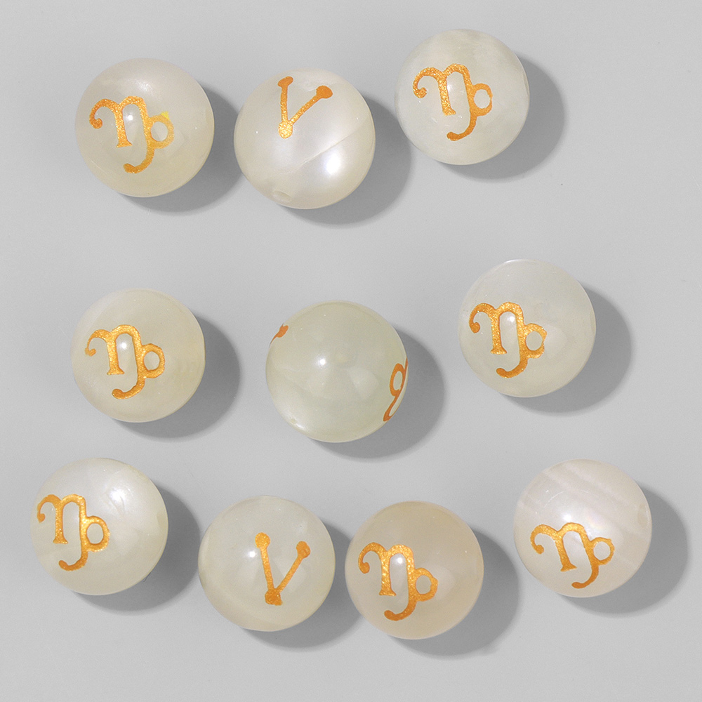 Jewelry Making Gemstones - Wholesale 12 Zodiac Mooonstone Charms Natural