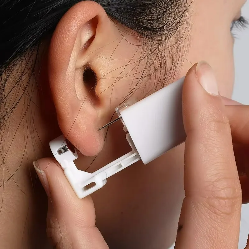 Safety Ear Piercing Gun Kit Wo - Jewelry Making Machines ulasan dan harga
