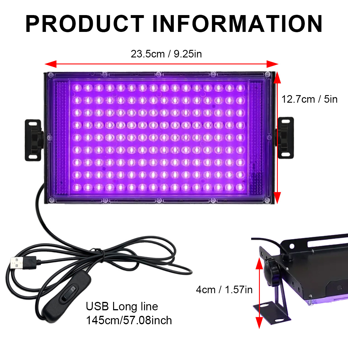 50 96 144 LED UV Resin Curing  - Jewelry Making Dc ulasan dan harga