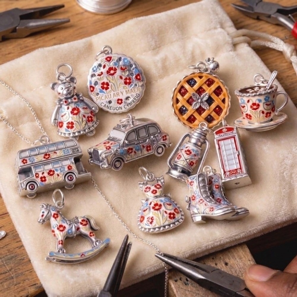 Cute Stainless Steel Cartoon P - Jewelry Making London ulasan dan harga
