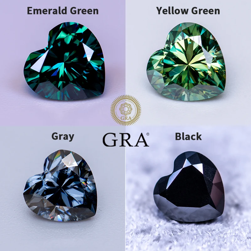 New Moissanite Stone Gemstone  - Jewelry Making Gemstones ulasan dan harga