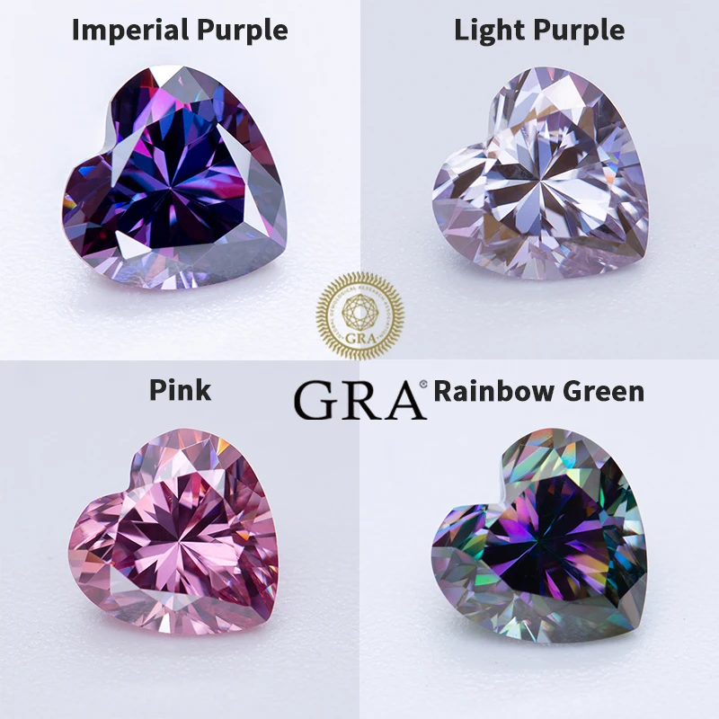 New Moissanite Stone Gemstone  - Jewelry Making Gemstones ulasan dan harga