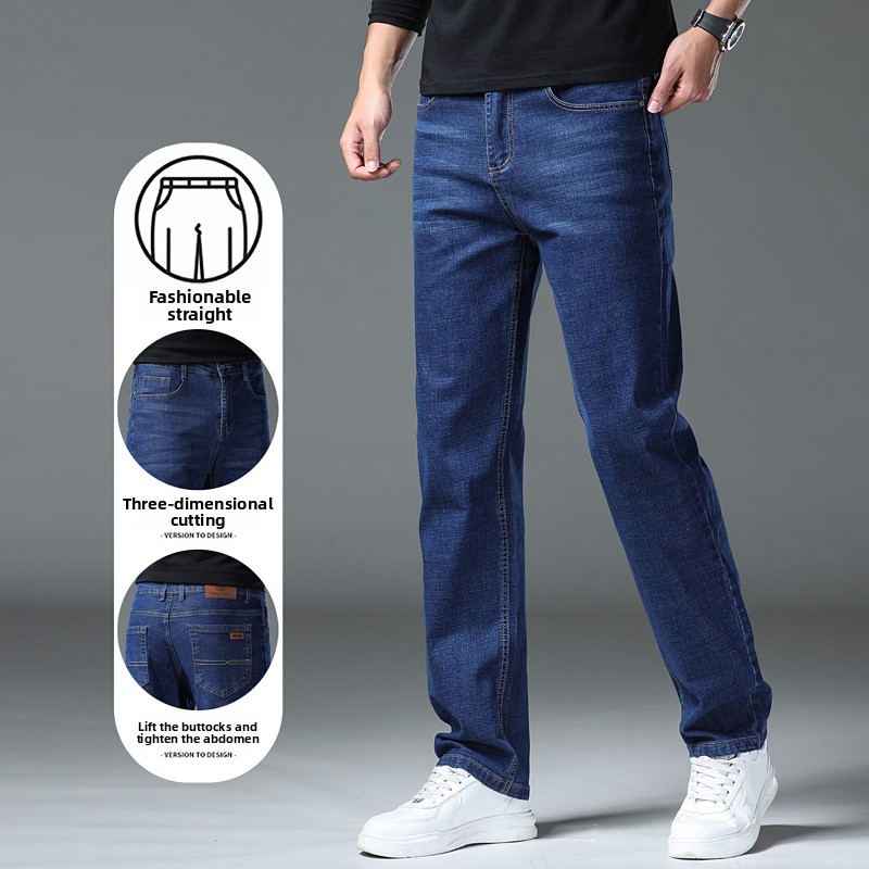 2026 New Men's Straight Denim  - Levis Jeans 501 ulasan dan harga