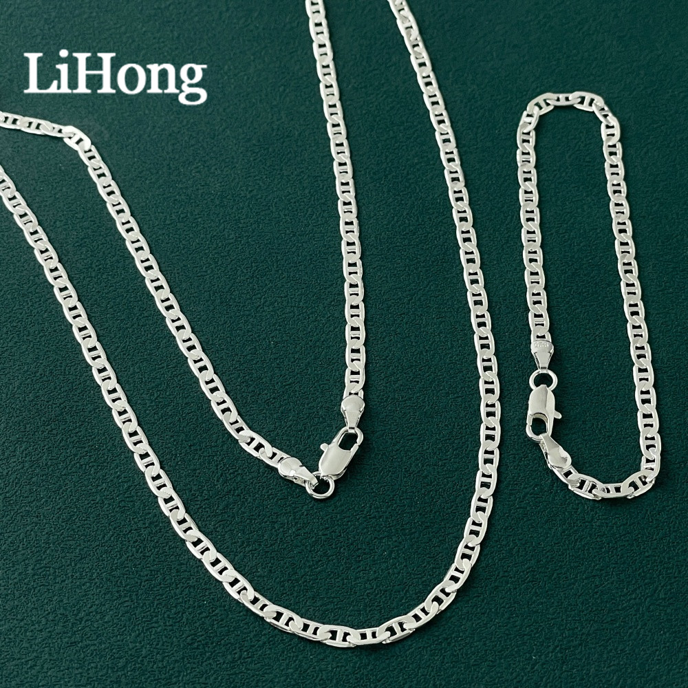 LihongWholesale Men's 925 Ster - Lobster Clasp Silver ulasan dan harga